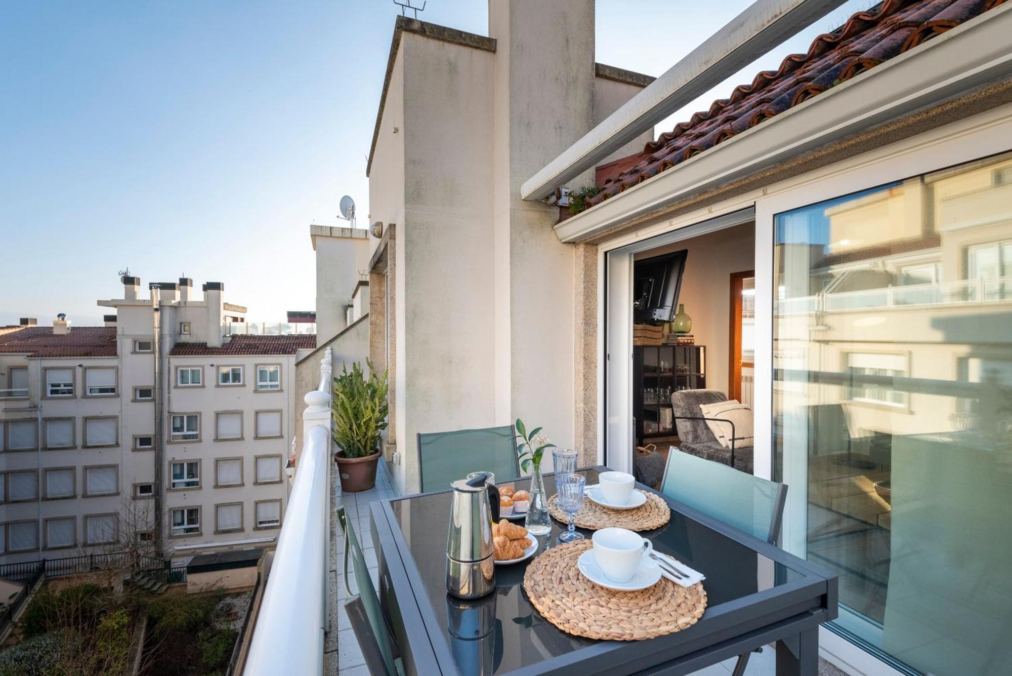 Apartamento Playa Silgar -50 M Playa Con 2 Garajes Y 3 Dormitorios Sanxenxo Exterior photo
