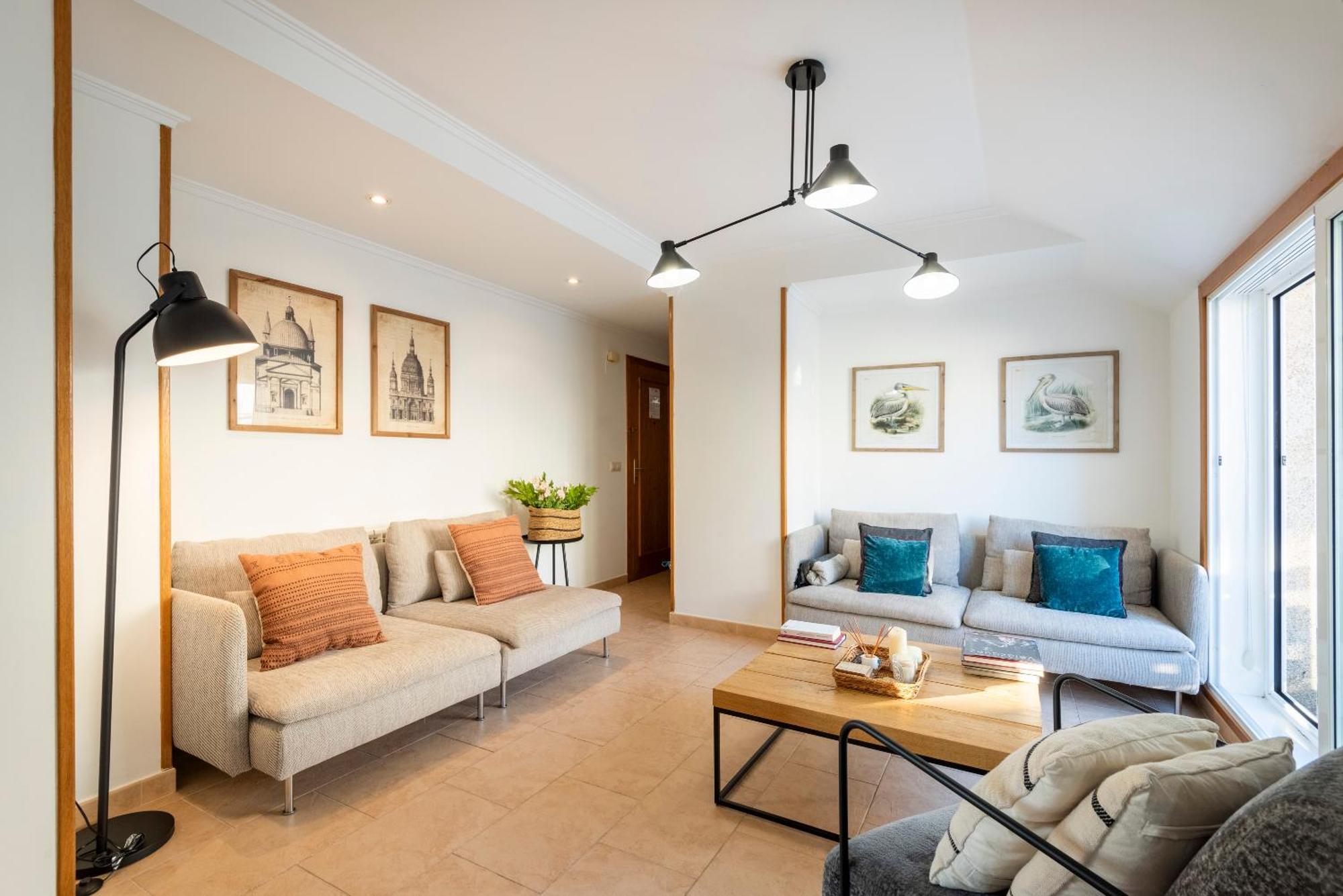 Apartamento Playa Silgar -50 M Playa Con 2 Garajes Y 3 Dormitorios Sanxenxo Exterior photo