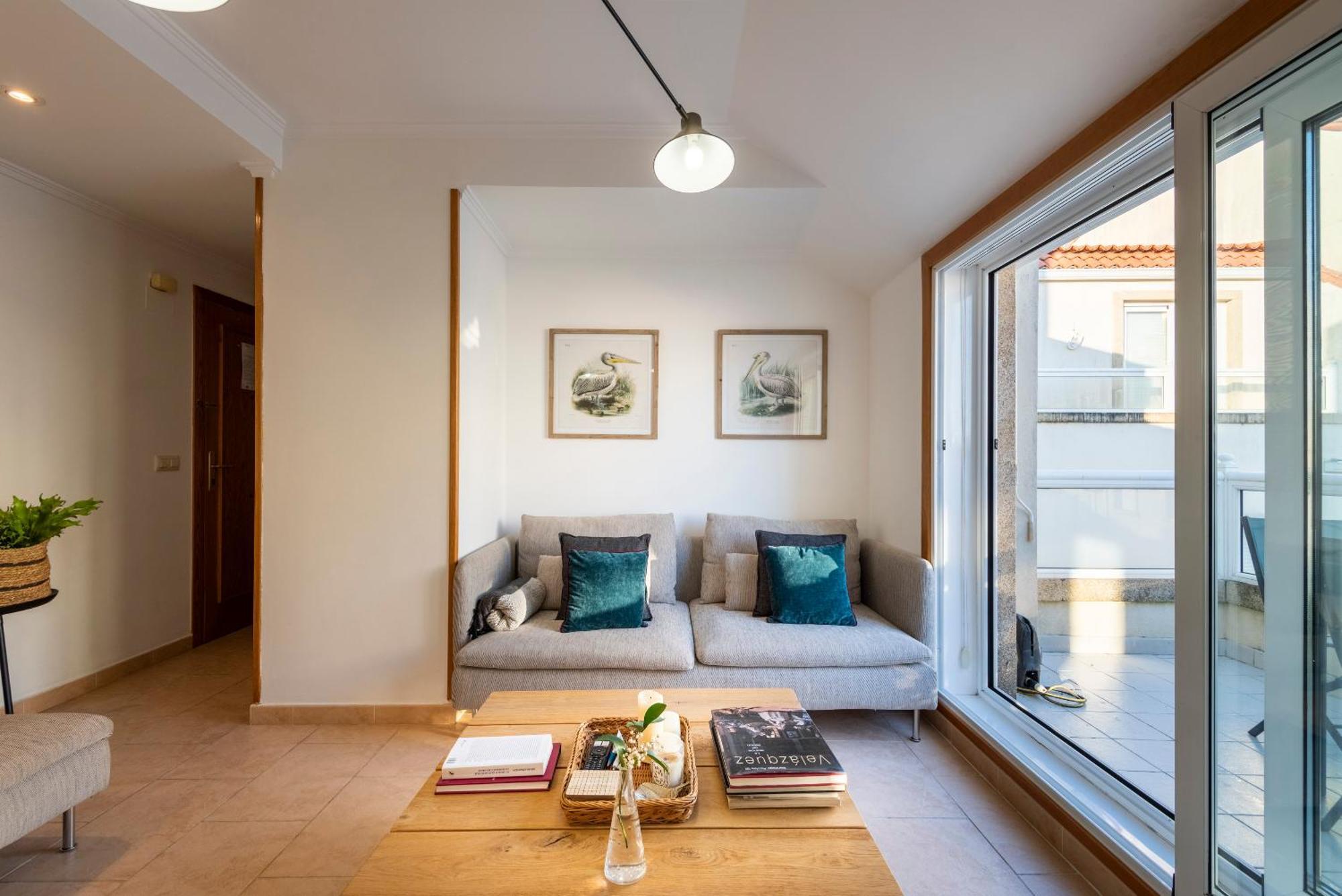 Apartamento Playa Silgar -50 M Playa Con 2 Garajes Y 3 Dormitorios Sanxenxo Exterior photo